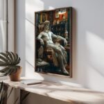 Πίνακας MDF με κορνίζα Statue 50x70x3 5εκ ed17694 - Image 3