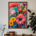 Πίνακας MDF με κορνίζα Marguerite 50x70x3 5εκ ed17698