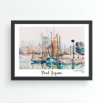 Πίνακας με κορνίζα Signac 35x45εκ ed17724 - Image 2