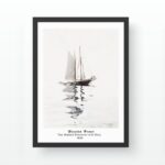 Πίνακας με κορνίζα Ship 35x45εκ ed17733