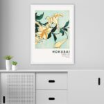 Πίνακας με κορνίζα Lilies 55x75εκ ed17740 - Image 3