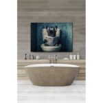 Πίνακας σε καμβά Dog 50x70x3εκ ed17767