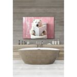 Πίνακας σε καμβά Pink 50x70x3εκ ed17769 - Image 4