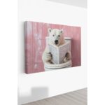 Πίνακας σε καμβά Pink 50x70x3εκ ed17769 - Image 3