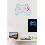 Διακοσμητικός Πλαστικός Φωτισμός Led Play Station Gaming Controller - Blue ed17782 - Image 3
