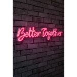 Διακοσμητικός Πλαστικός Φωτισμός Led Better Together - Pink ed17783 - Image 5