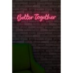 Διακοσμητικός Πλαστικός Φωτισμός Led Better Together - Pink ed17783 - Image 4