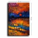 Πίνακας σε καμβά Park 45x70εκ ed17786 - Image 5