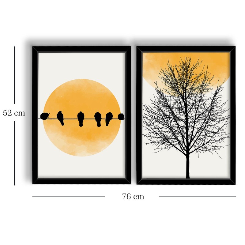 17789_0-800x800 Πίνακας MDF με κορνίζα 2 τεμάχια 38 x 53 εκ ed17789 - Image 1