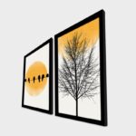 Πίνακας MDF με κορνίζα 2 τεμάχια 38 x 53 εκ  ed17789 - Image 3