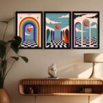 Πίνακας MDF με κορνίζα 3 τεμάχια 38 x 53 εκ ed17790 - Image 5