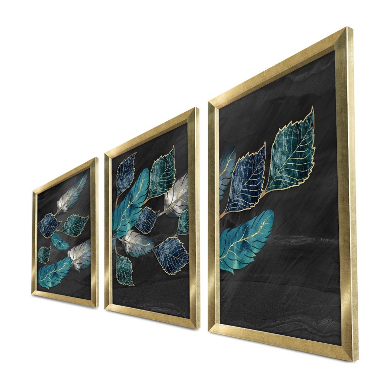 17793_0-800x800 Πίνακας MDF με κορνίζα 3 τεμάχια 38 x 53 εκ ed17793 - Image 1