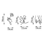 Deco διακοσμητικό τοίχου μεταλλικό 22x1 5x24εκ ed17830