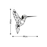 Deco διακοσμητικό τοίχου μεταλλικό 44x1 5x44εκ ed17838 - Image 2