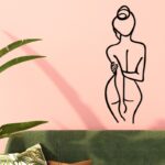 Deco διακοσμητικό τοίχου μεταλλικό 72x1 5x26εκ ed17853 - Image 5