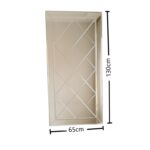Καθρέφτης Alia 130x65cm mdf ed1785 - Image 2