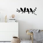 Μεταλλικός γάντζος τοίχου Sitting Birds ed17860 - Image 4