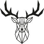 Deco διακοσμητικό τοίχου μεταλλικό 51x1 5x51εκ ed17865