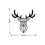 Deco διακοσμητικό τοίχου μεταλλικό 51x1 5x51εκ ed17865 - Image 2