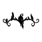 Μεταλλικός γάντζος τοίχου Tropical ed17877 - Image 3