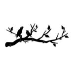 Μεταλλικός γάντζος τοίχου Escaped Birds ed17878