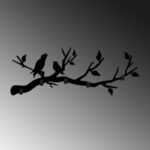 Μεταλλικός γάντζος τοίχου Escaped Birds ed17878 - Image 2