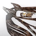 Deco διακοσμητικό τοίχου μεταλλικό 38x1 5x53εκ ed17882 - Image 2