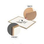 Πίνακας Snoopy MDF με κορνίζα 33 x 48 εκ ed17907 - Image 2