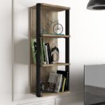 Έπιπλο tv Firma 184 5x34x45cm μελαμίνη μέταλλο ed1790 - Image 5