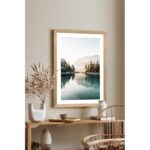 Πίνακας Lake MDF με κορνίζα 33 x 48 εκ ed17911 - Image 4