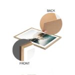 Πίνακας Lake MDF με κορνίζα 33 x 48 εκ ed17911 - Image 2