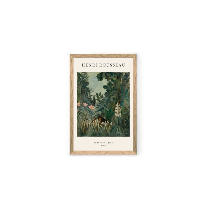 17912_0-800x800 Πίνακας Jungle MDF με κορνίζα 33 x 48 εκ ed17912 - Image 1