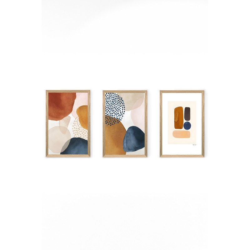 17915_0-800x800 Πίνακας MDF με κορνίζα 3 Τεμάχια 33 x 48 εκ ed17915 - Image 1