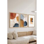 Πίνακας MDF με κορνίζα 3 Τεμάχια 33 x 48 εκ ed17915 - Image 4