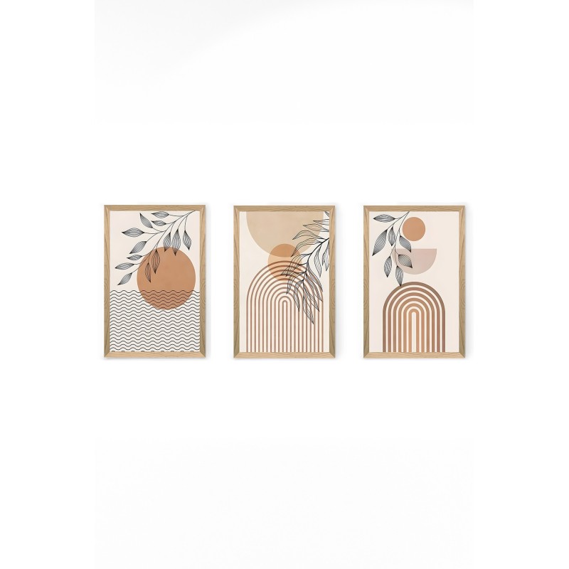 17916_0-800x800 Πίνακας MDF με κορνίζα 3 Τεμάχια 33x48εκ ed17916 - Image 1