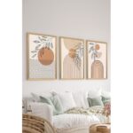 Πίνακας MDF με κορνίζα 3 Τεμάχια 33x48εκ  ed17916 - Image 4