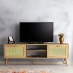 Έπιπλο TV Frosinone oak χρώμα μελαμίνη 180x40x60cm ed1815 - Image 5