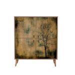 Έπιπλο εισόδου παπουτσοθήκη Mente 95x36x111cm μελαμίνη ed1822 - Image 5