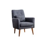 Σετ καναπές Aqua ανθρακί ξύλο 210x85x82εκ ed1846 - Image 5