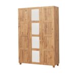 Ντουλάπα Hedera atlantic pine μελαμίνη 120x48x189εκ ed188 - Image 4