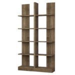 Βιβλιοθήκη Ιkiz καρυδί μελαμίνη 100x25 8x187εκ ed1906 - Image 3