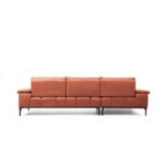 Γωνιακός καναπές Hollywood Left πορτοκαλί 309x188x110cm ed1919 - Image 5