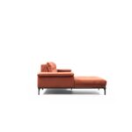 Γωνιακός καναπές Hollywood Left πορτοκαλί 309x188x110cm ed1919 - Image 4