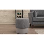 Σκαμπό Felix γκρι 40x40x42εκ ed1923