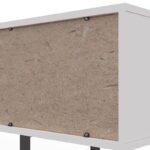 Έπιπλο τηλεόρασης Fiona καρυδί λευκό χρώμα 180x35x51 2cm ed1924 - Image 3