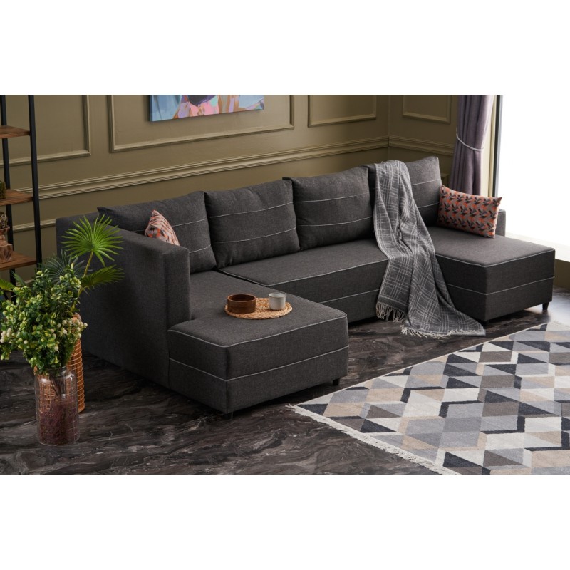 1946_0-800x800 Γωνιακός καναπές Ece Panoramik ανθρακί 315x160x88cm ed1946 - Image 1