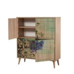 Έπιπλο εισόδου παπουτσοθήκη Mente 95x36x111cm μελαμίνη ed1961 - Image 4