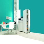 Ντουλάπι Aid άσπρο μελαμίνη 50x35x187εκ ed1974