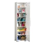 Ντουλάπι Aid άσπρο μελαμίνη 50x35x187εκ ed1974 - Image 5