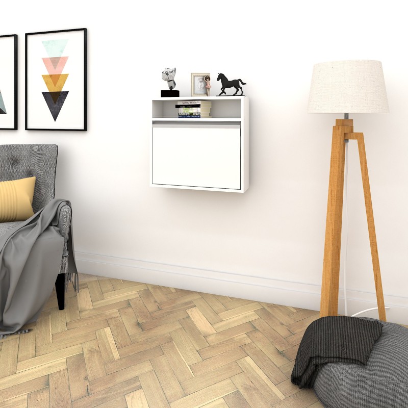 2016_0-800x800 Γραφείο Eroe λευκό 64x20x60cm μελαμίνη ed2016 - Image 1